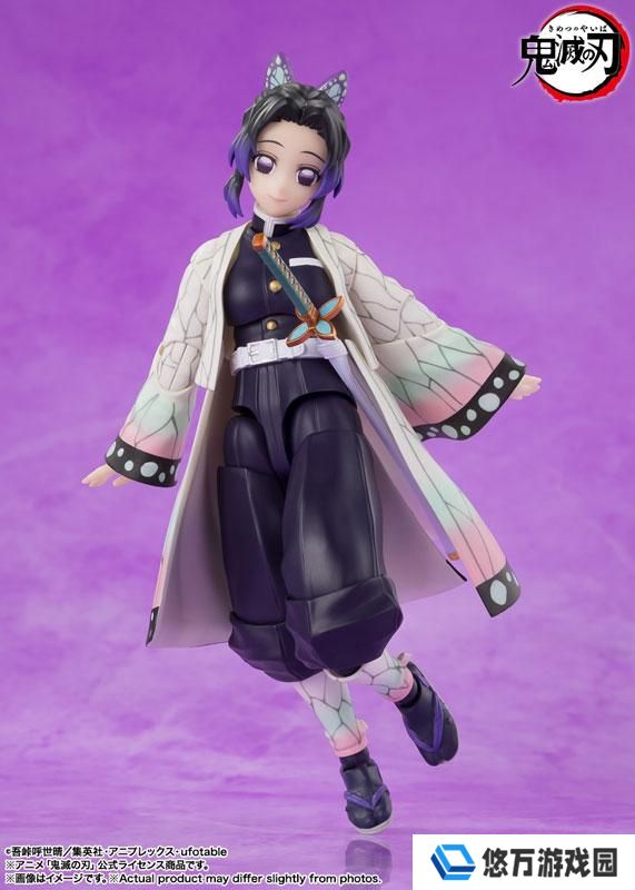 BANDAI SPIRITS推出《鬼灭之刃》胡蝶忍模型9月发售