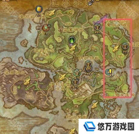 魔兽世界20周年全庆典箱子位置坐标