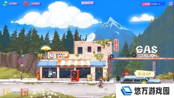 像素模拟《最后的加油站》现已上线Steam商店页面