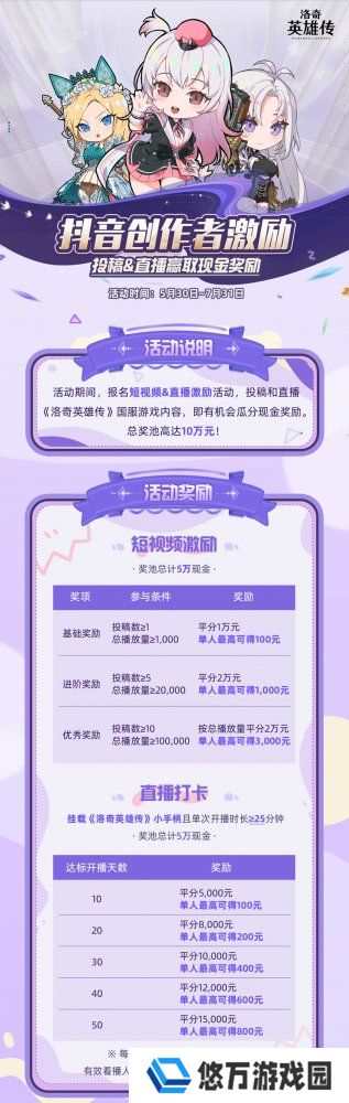 《洛奇英雄传》夏日燃起来！丰富福利活动上线！