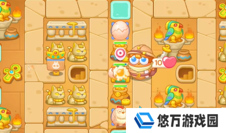 《保卫萝卜4》法老归来第81关通关攻略