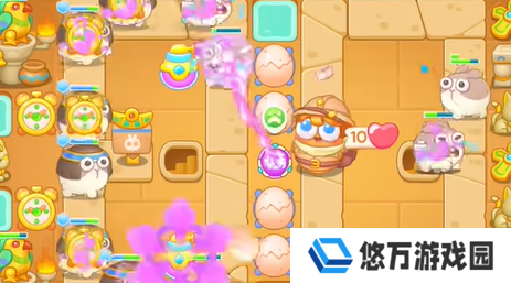 《保卫萝卜4》法老归来第80关通关攻略