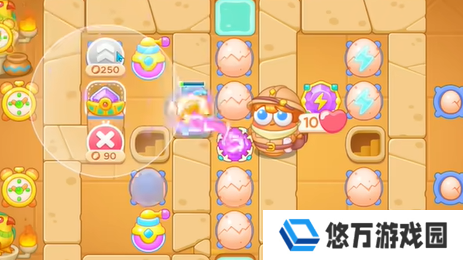 《保卫萝卜4》法老归来第80关通关攻略