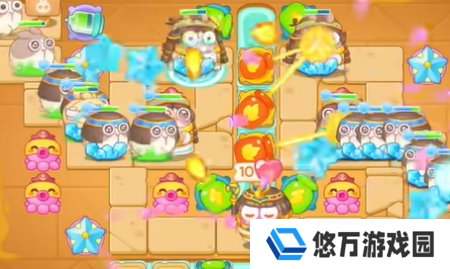 《保卫萝卜4》法老归来第81关通关攻略