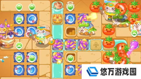 《保卫萝卜4》法老归来第84关通关攻略