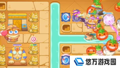 《保卫萝卜4》法老归来第84关通关攻略