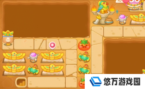 《保卫萝卜4》法老归来第83关通关攻略